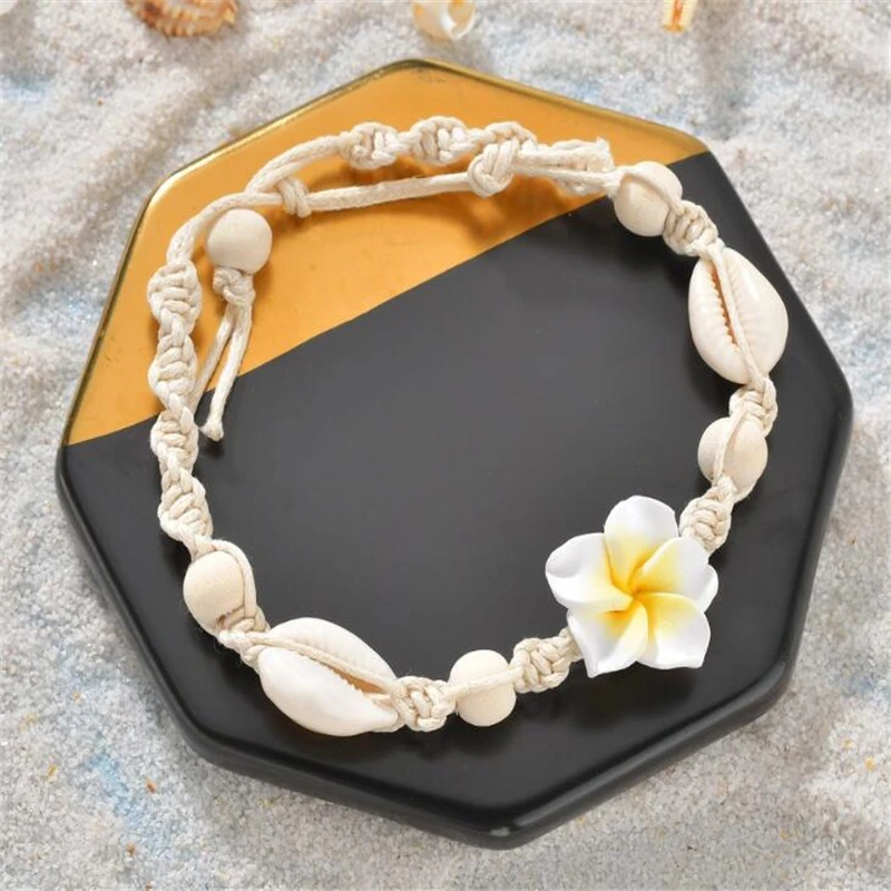 Beach Barefoot Bracelet Ankle SeaShell Anklet For Women Foot Jewelry Summer On Leg Strap Bohemian Jewelry Accessories