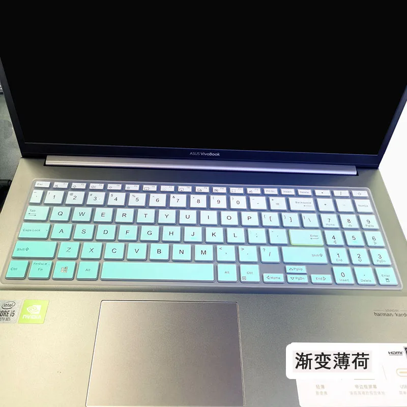 Silicone laptop Keyboard Cover Skin for ASUS Zenbook Pro 15 UM535 UM535QE UX535 UX535LI UX535L UX535 QE UM5500 UM5500Q 2021 15.6