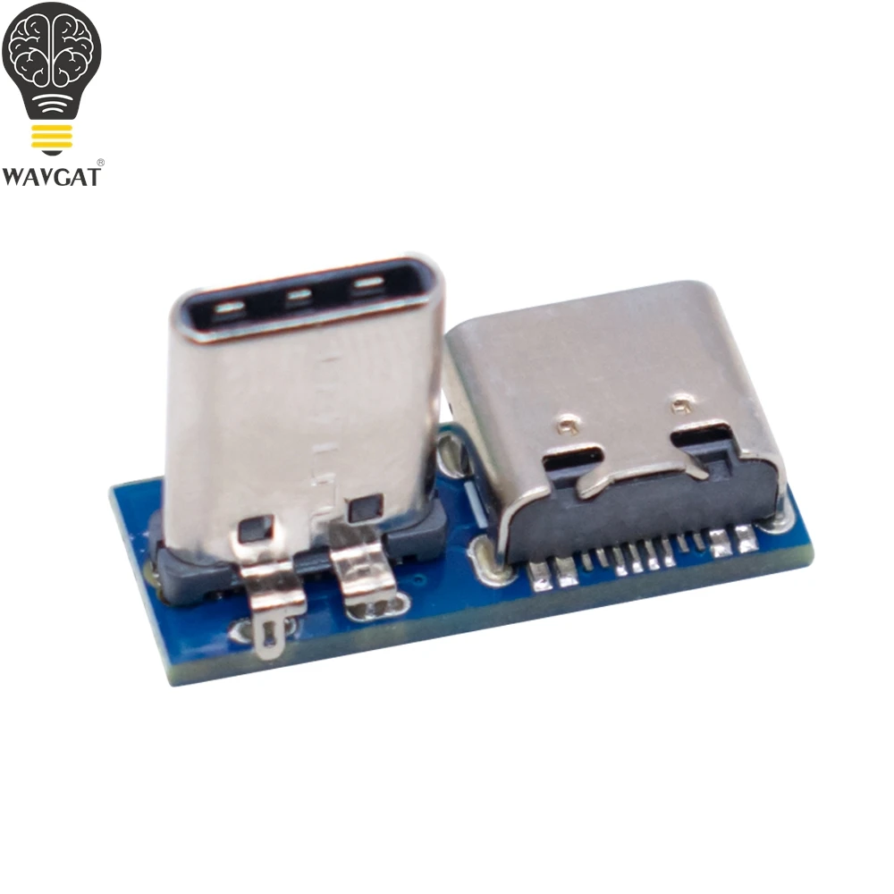 Mini USB3.1 Adapter module TYPE-C Male to Female Test board 24P revolution 16P female base