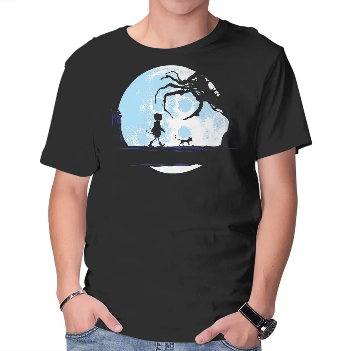 Perfect Moonwalk Anime Graphic T-shirts for Men Clothing Women Short Sleeve Tees Vintage High Quality 100%Cotton