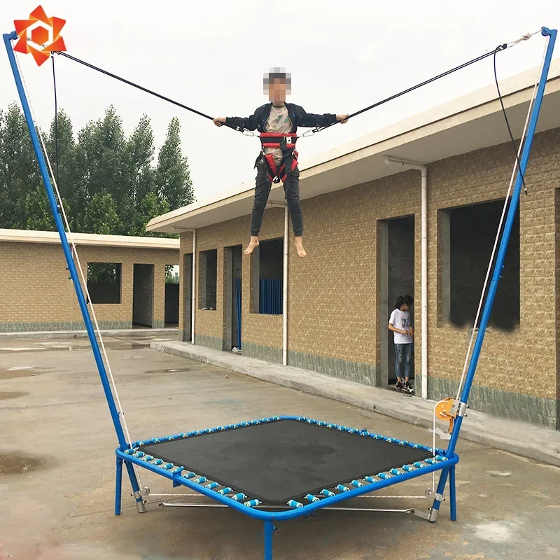 Bungee jump rubber sale kids cord outdoor trampoline bungee jumping rope equipment ankle harness