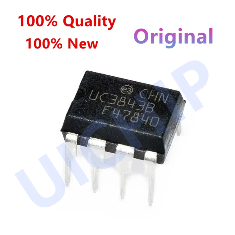 10pcs 100% New UC3843BN UC3843B UC3843 DIP-8 Chipset