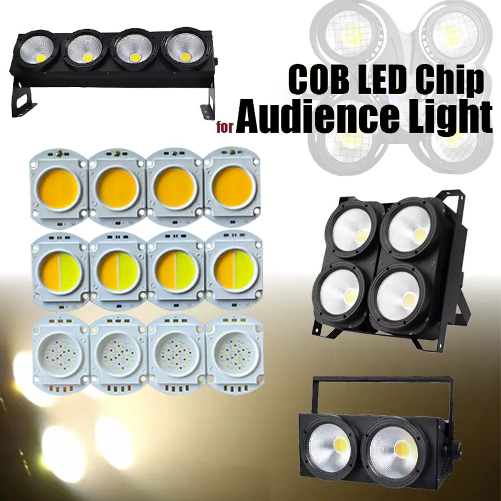 

Одноцветные/Двухцветные светодиодные COB-лампы 4-в-1 для банкетных залов, освещения аудитории, прямых трансляций, заполняющего света, панельного освещения, ремонт