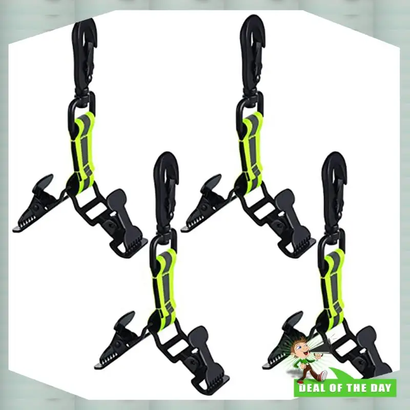 จัดส่งตลอด 24 ชั่วโมง 4 ชิ้นผู้ถือถุงมืออุปกรณ์เสริมสําหรับนักผจญเพลิงตํารวจกู้ภัยทํางานถุงมือเข็มขัดคลิป