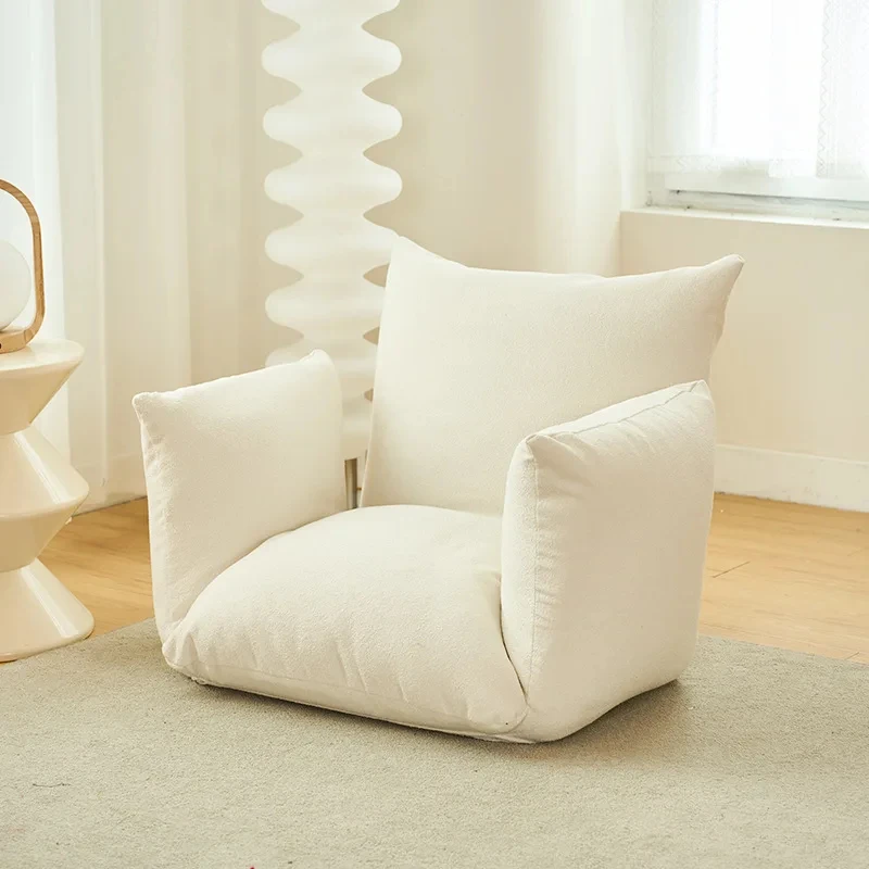 Futon Cushion Folding Lazy Mat Tatami Pad for Balcony Bay Window Foldable Seat Cushion