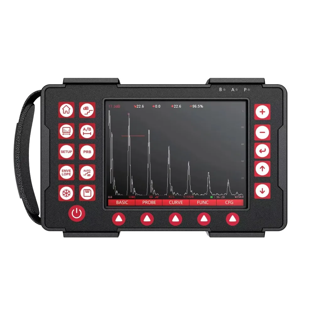 Mitech MFD100S Digital Ultrasonic Flaw Detector Multifunctional Horizontal with Video Function and 16G Storage