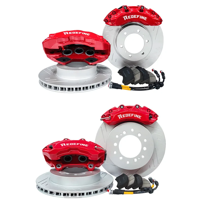 

Applicable ToHeavy-Duty Off-Road Brake Kit With 6P Front & 4P Rear Calipers For LEXUS GX470/400 J120/J150, FORD Everest U375