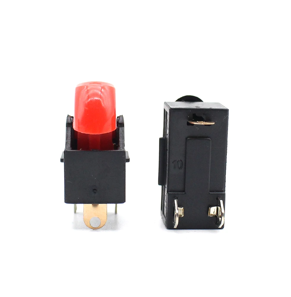 1PCS KCD15-103/T Hair Dryer Switch 3 Pins Rocker Switch 3 Position ON-OFF-ON boat shaped switch