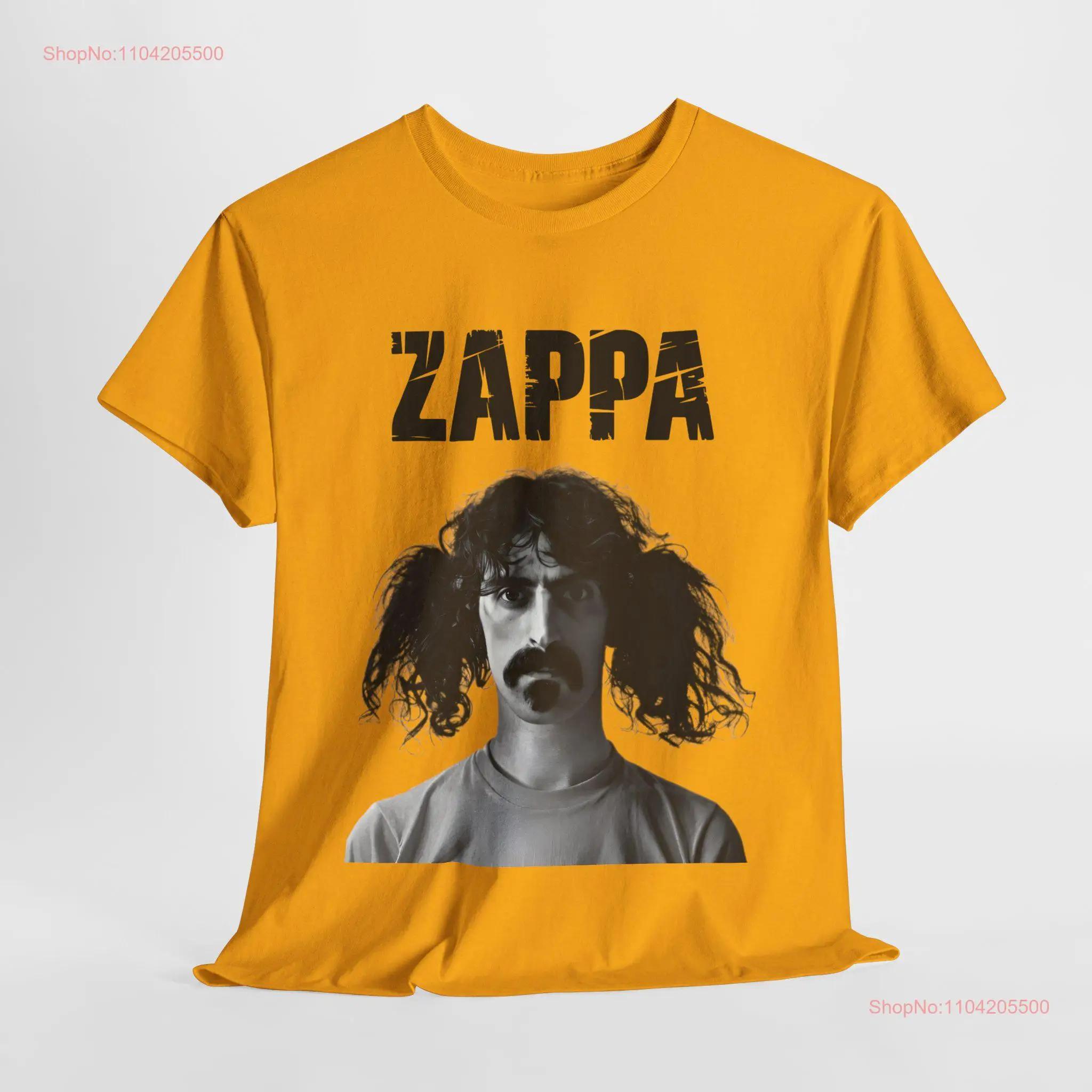 T shirt Frank Zappa Camicia Chitarrista Regalo Amante della Musica Maglietta Vintage anni 70 80 long or short sleeves