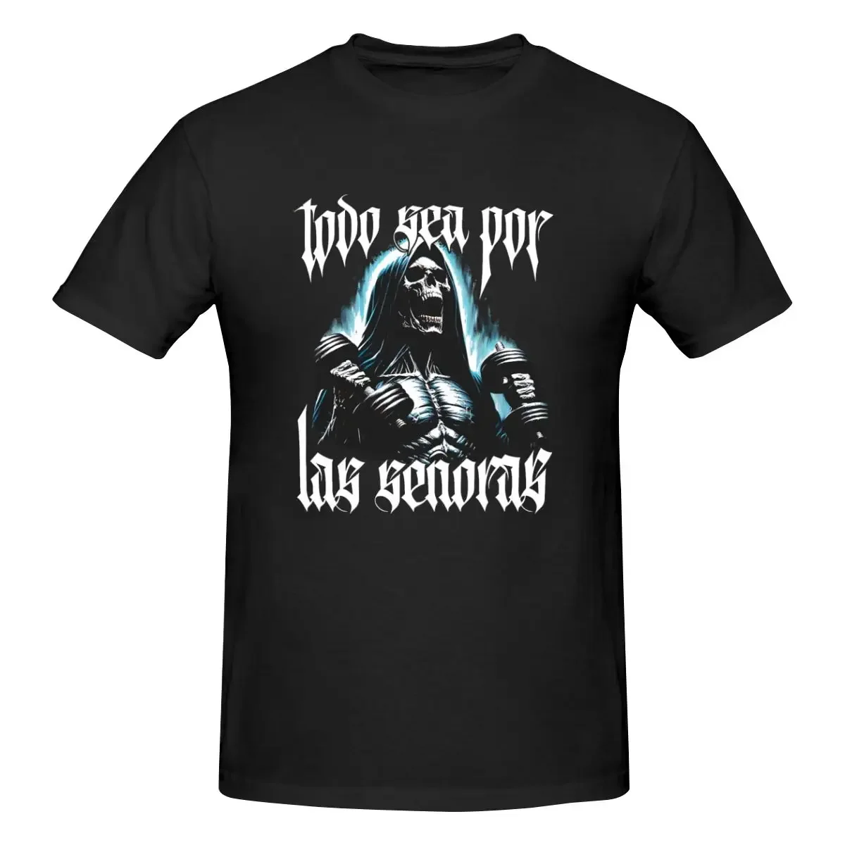 Todo Sea Por Las Senoras Luxury T Shirts for Men Summer Print Shirt Cotton High Quality Clothing Streetwear S-6XL