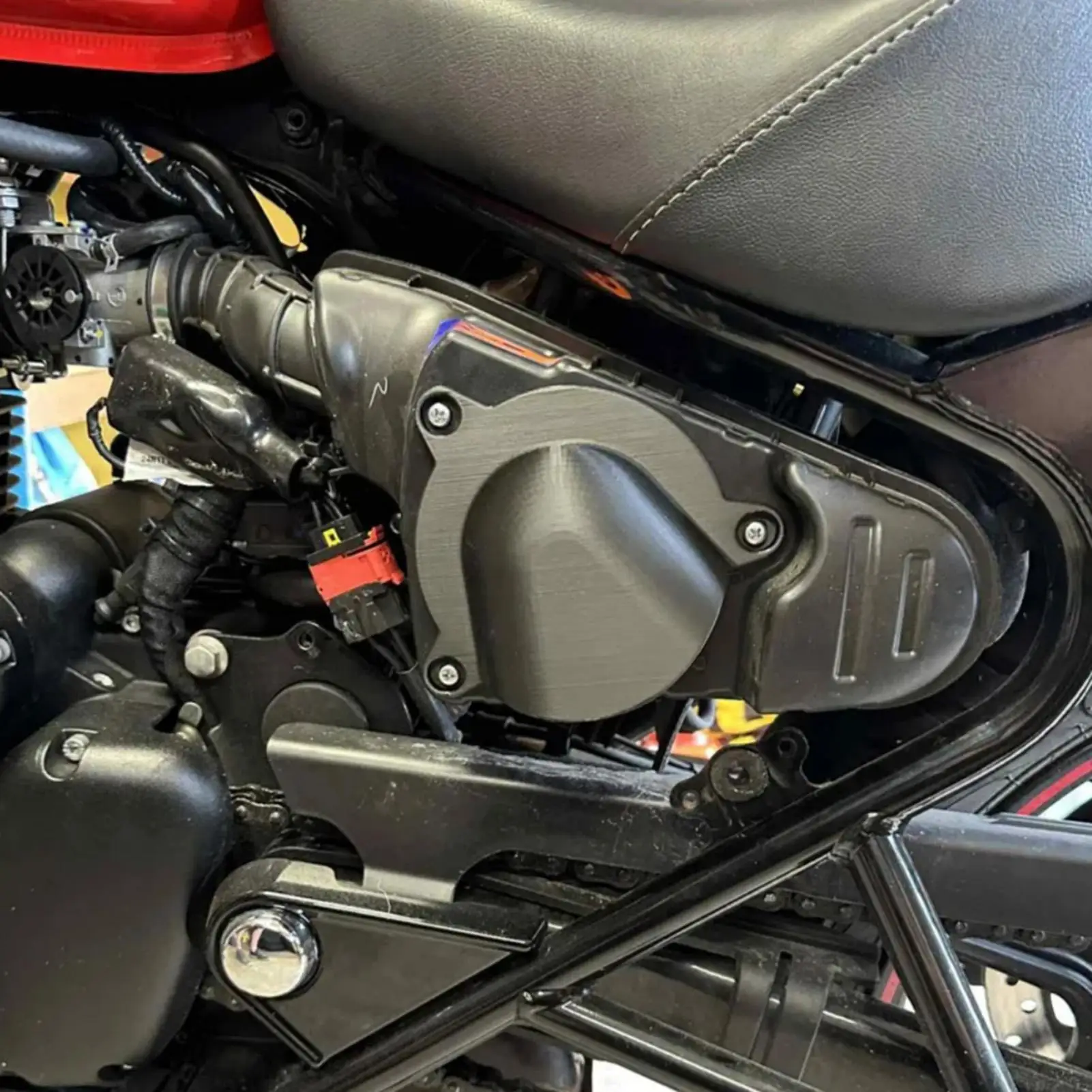 

Dirtbike Air Filter Plate Motorcycle Replacement Engine Filter Plate Engine Protection Cleaner For Drivers Men Women Fathers