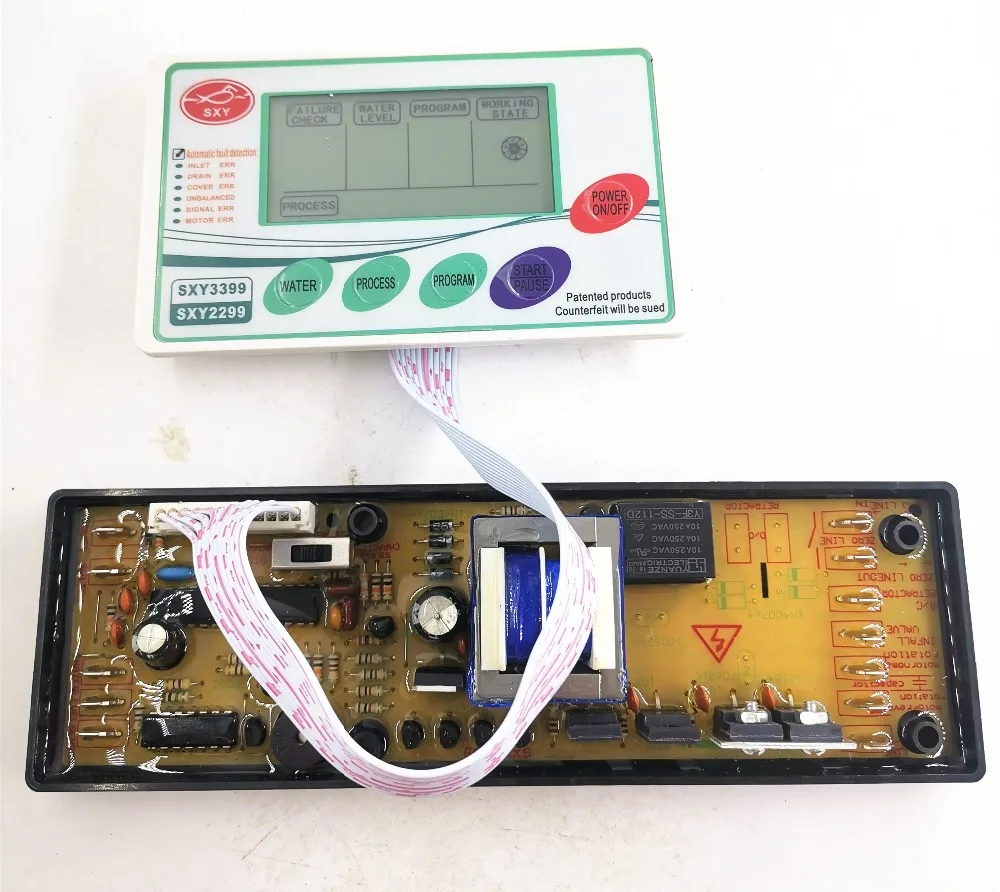 Imagem -02 - Impermeável Lcd Universal Máquina de Lavar Peças Computador Controle Pcb Board Sxy2299 Mainboard