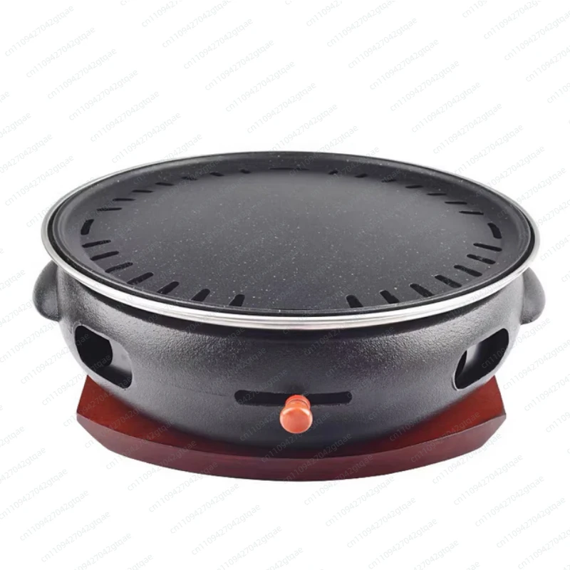 

Корейский чугунный гриль, коммерческий круглый угольный гриль, бытовой угольный гриль