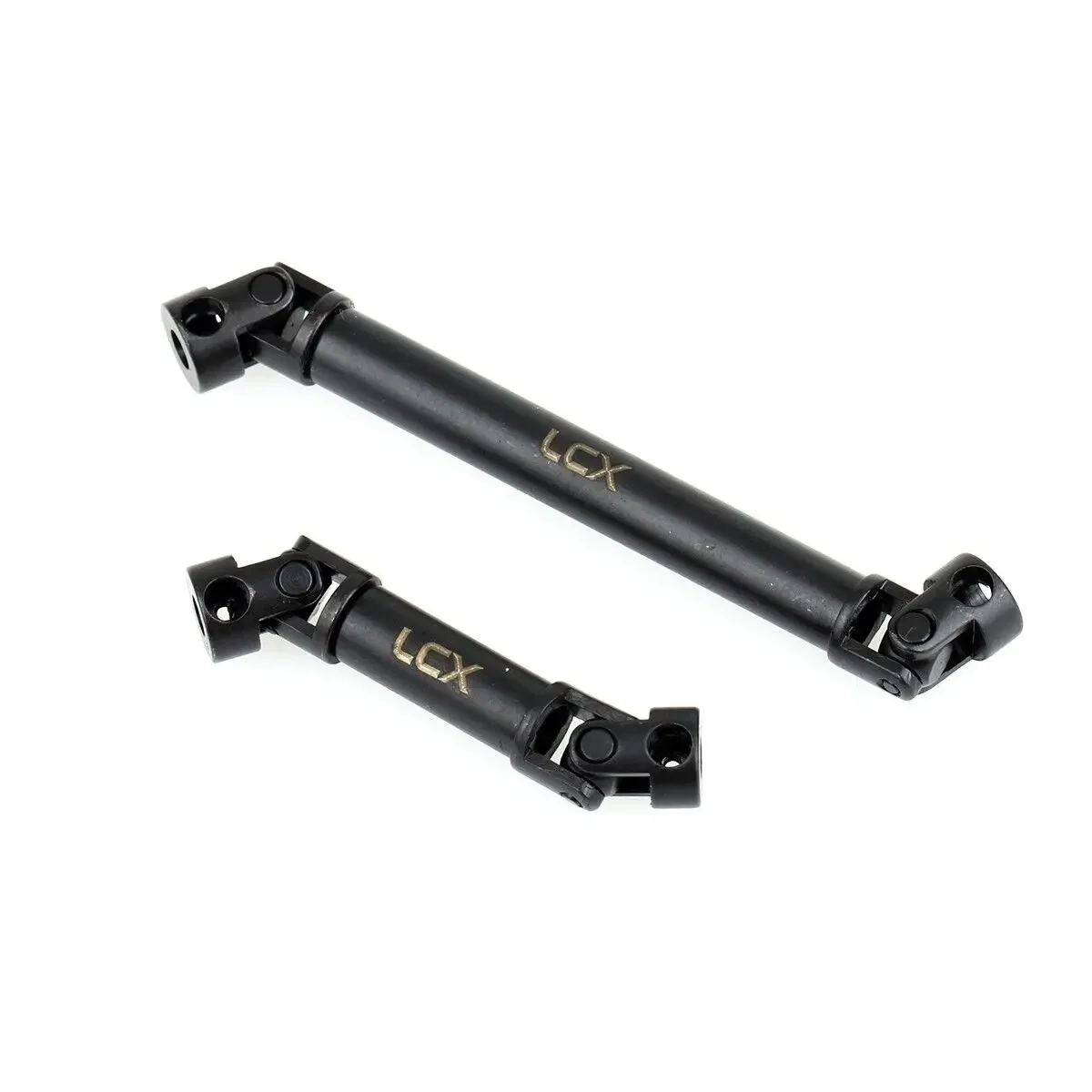 LCX Racing 1/24 RC voiture sur chenilles en acier dur ensemble d'arbres d'entraînement centraux pour Axial SCX24 JT gladiator mises à niveau pièces accessoires