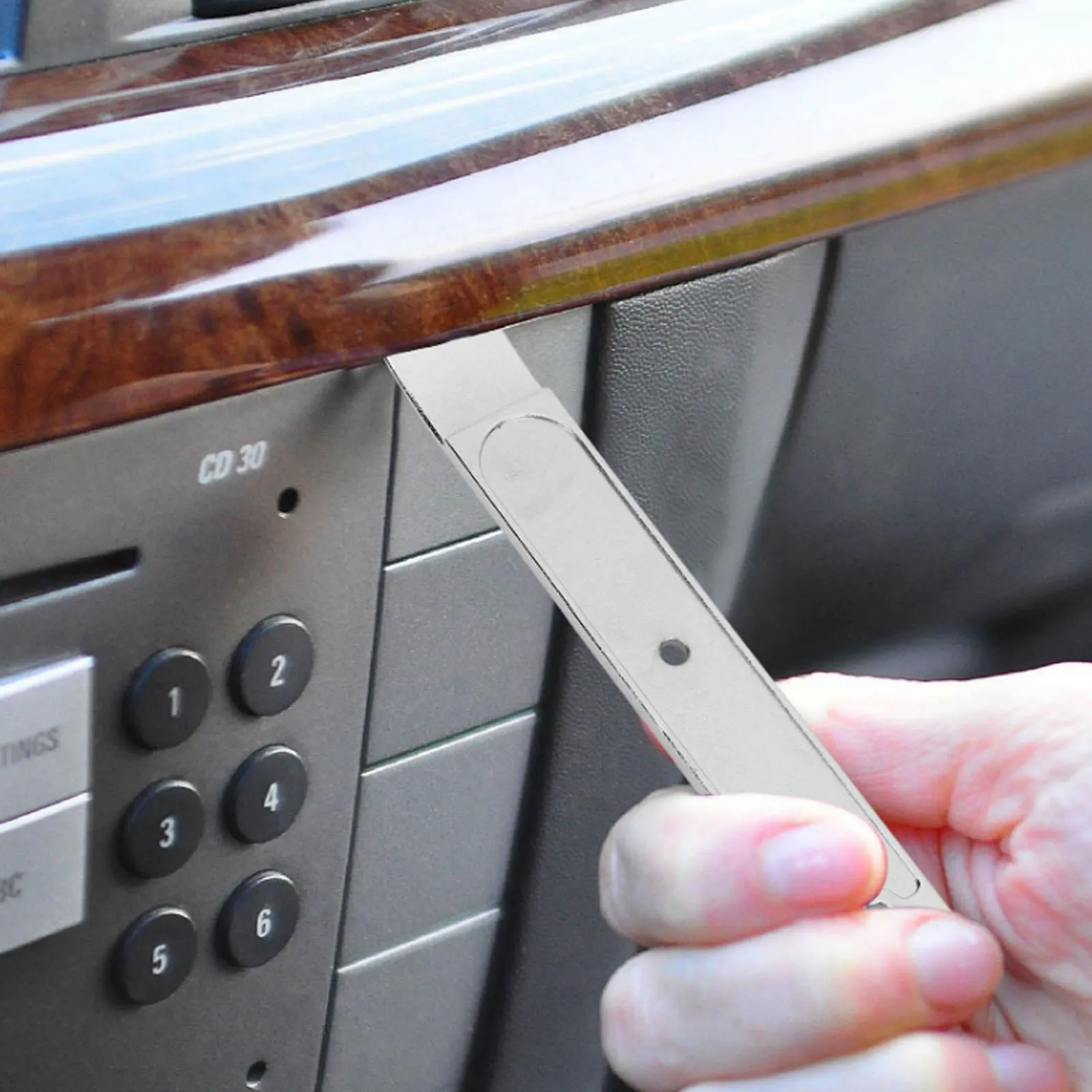 

Инструмент для снятия металлической обшивки - устойчивая к царапинам клиновая монтировка для дверных панелей автомобиля и ремонта интерьера/внешнего вида