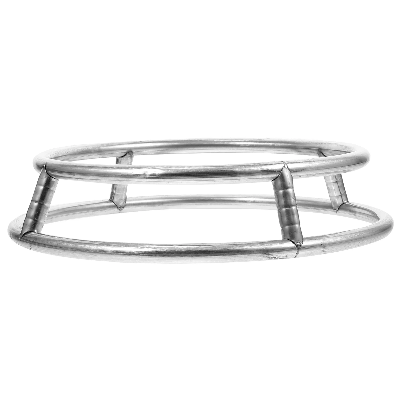 Pot Rack Wok Stand Support Holder Steel Wire Gas Cooker Work on Round Heat-proof Stove