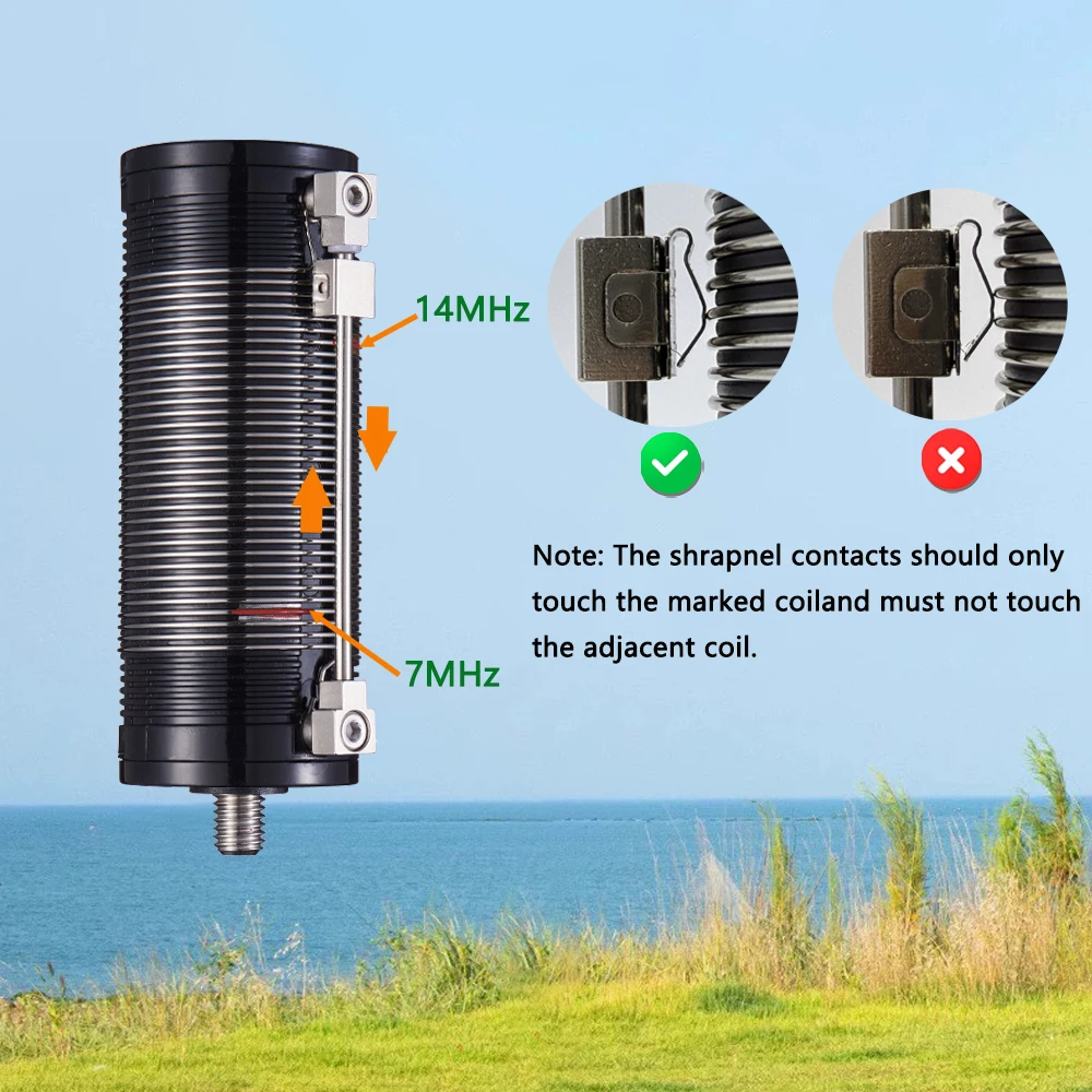 Phiên Bản Cao Cấp PAC-12 Di Động Sóng Ngắn Ăng Ten JPC-12 Sóng Ngắn Ăng Ten Ngoài Trời Ban Công Đứng Ăng Ten