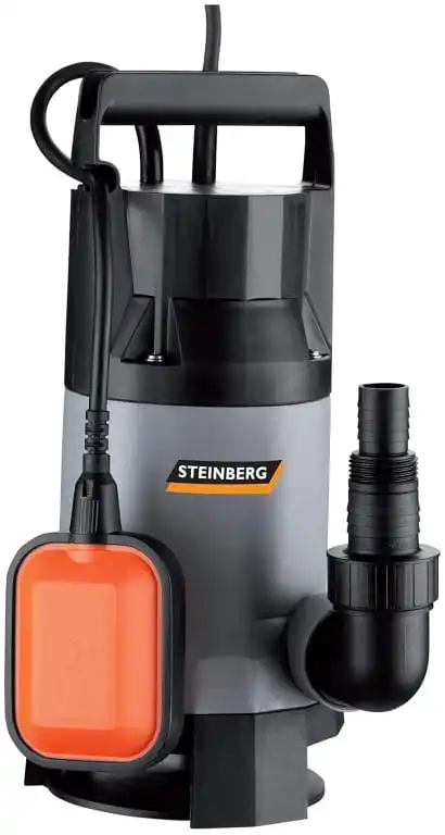1100 W vuilwaterpomp met duikvermogen 14000 l/u