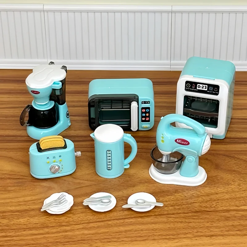 Spot mignon Mini jouets de cuisine Simulation alimentaire appareils pour enfants jouets alimentaires miniatures fournitures de cuisine boîtes aveugles jouets de maison pour filles