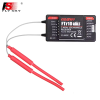 FlySky FTr10 FTr16S 2.4G Two-Way Dual Antenna PPM/IBUS AFHDS3 Mini Receiver for Fly-Sky PL18 FPV Racing Drone RC Part