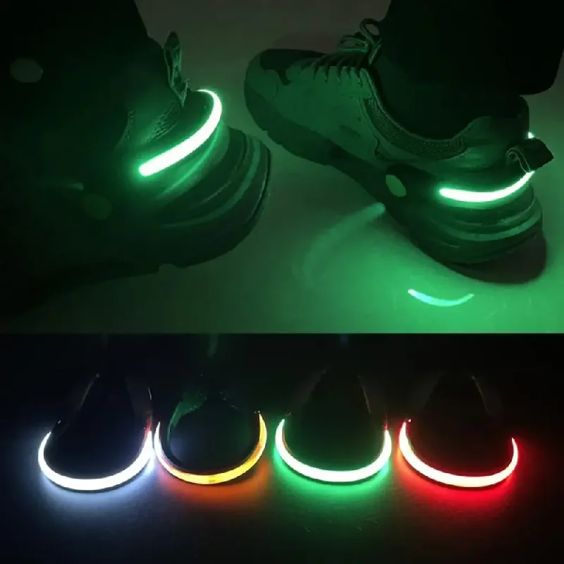 Shoe Clip Lamp Multiple Lighting Modes LED Shoes Light Simple Installation Sports Shoe Light  Night Running Shoe Safety Light