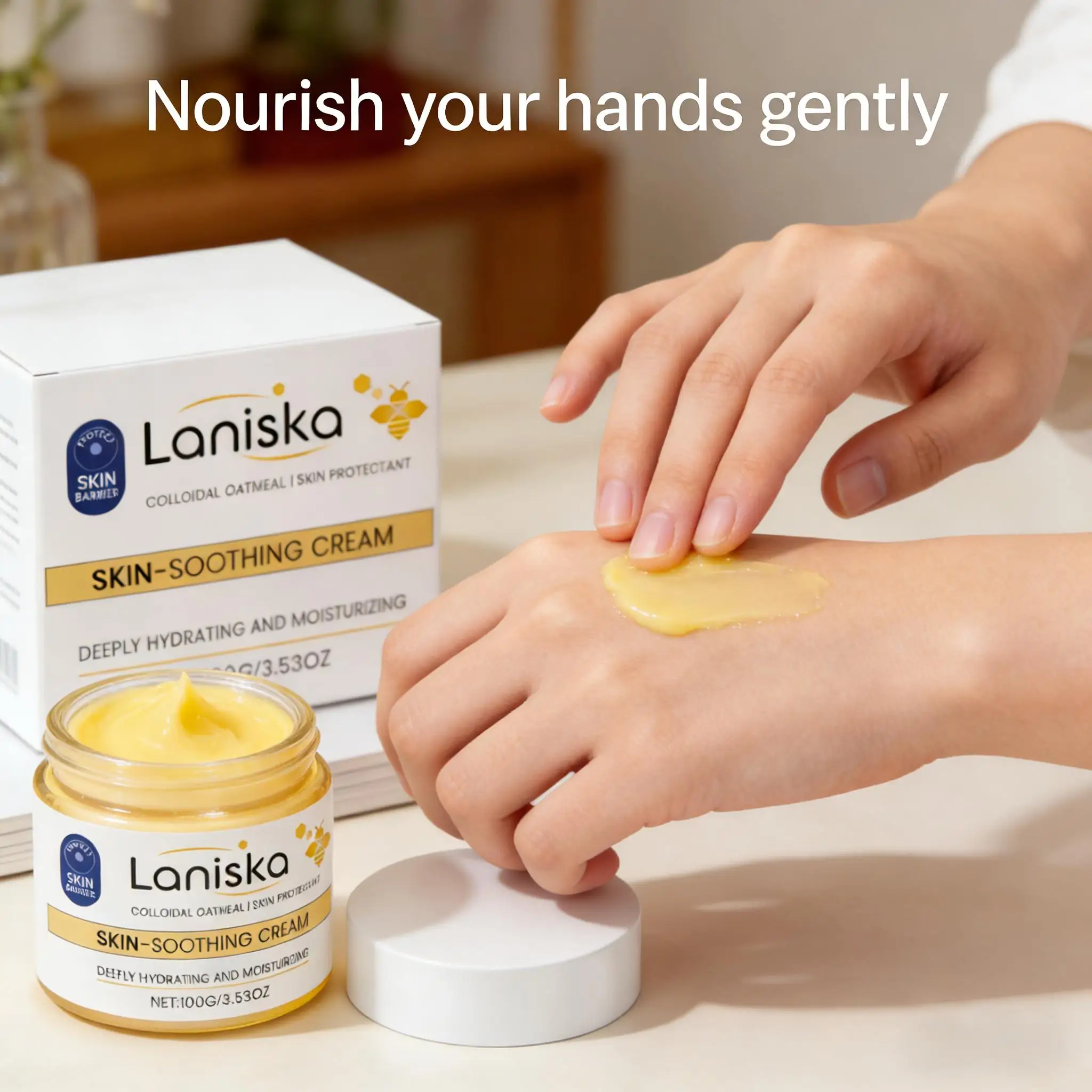 Skin Soothing Cream Relieve Itchiness Reduce Redness Repair Discomfort Improve Dryness Crack Strengthen Barrier Body Care Lotion