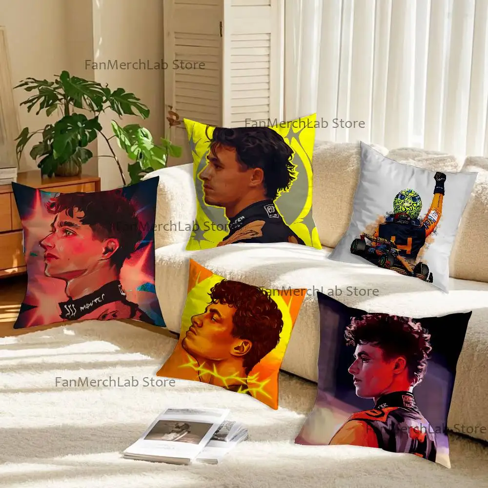 

Racing LandoS N-NorriS Pillow Case Ultra Soft Skin Friendly Fabric Cloud Like Comfort & Concealed Zipper