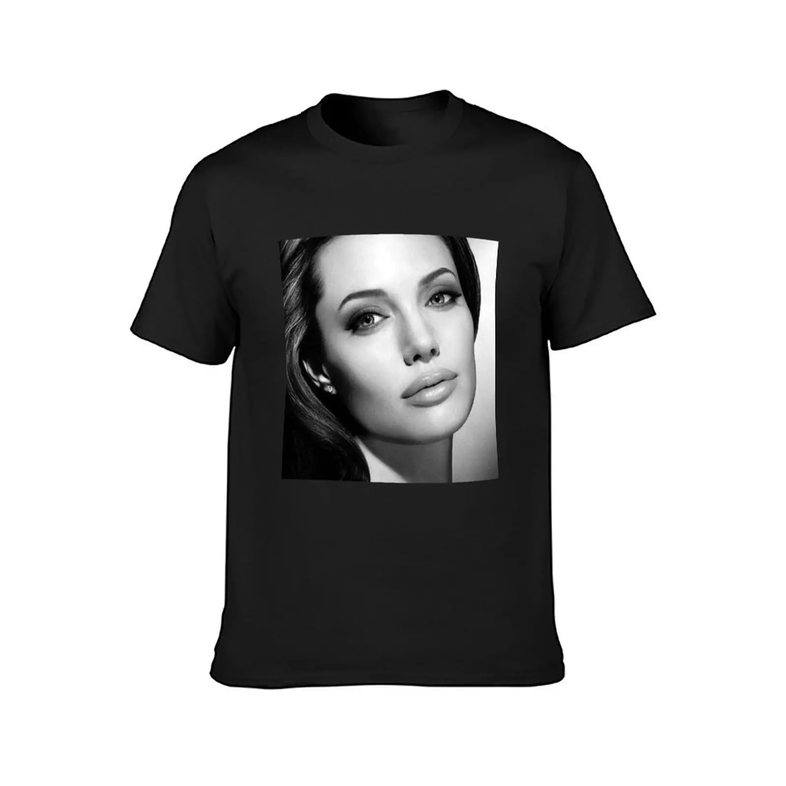 Angelina Jolie T-Shirt Aesthetic clothing tops oversized t shirts for men