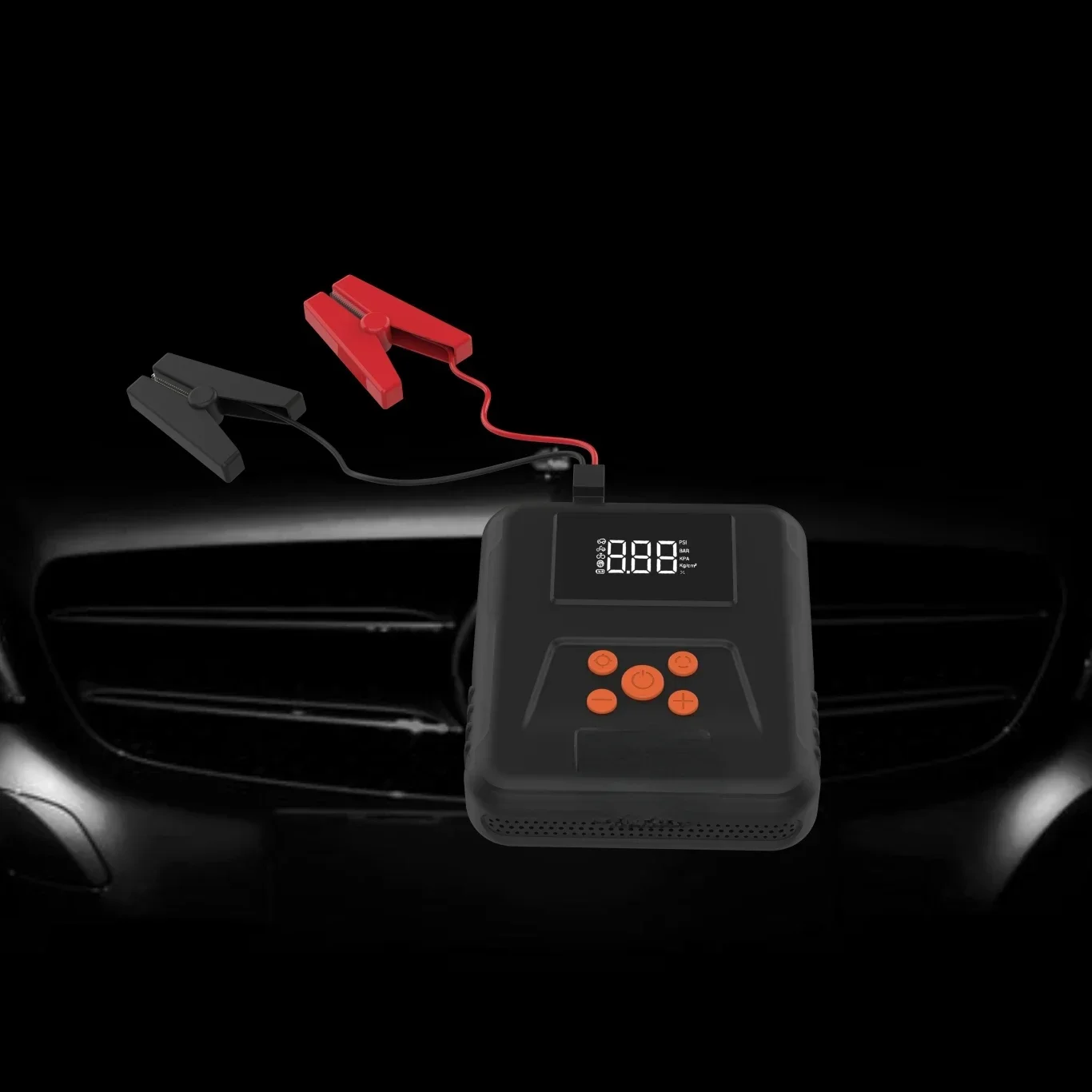 Cute design easy portable car jump starter with rechargeable battery