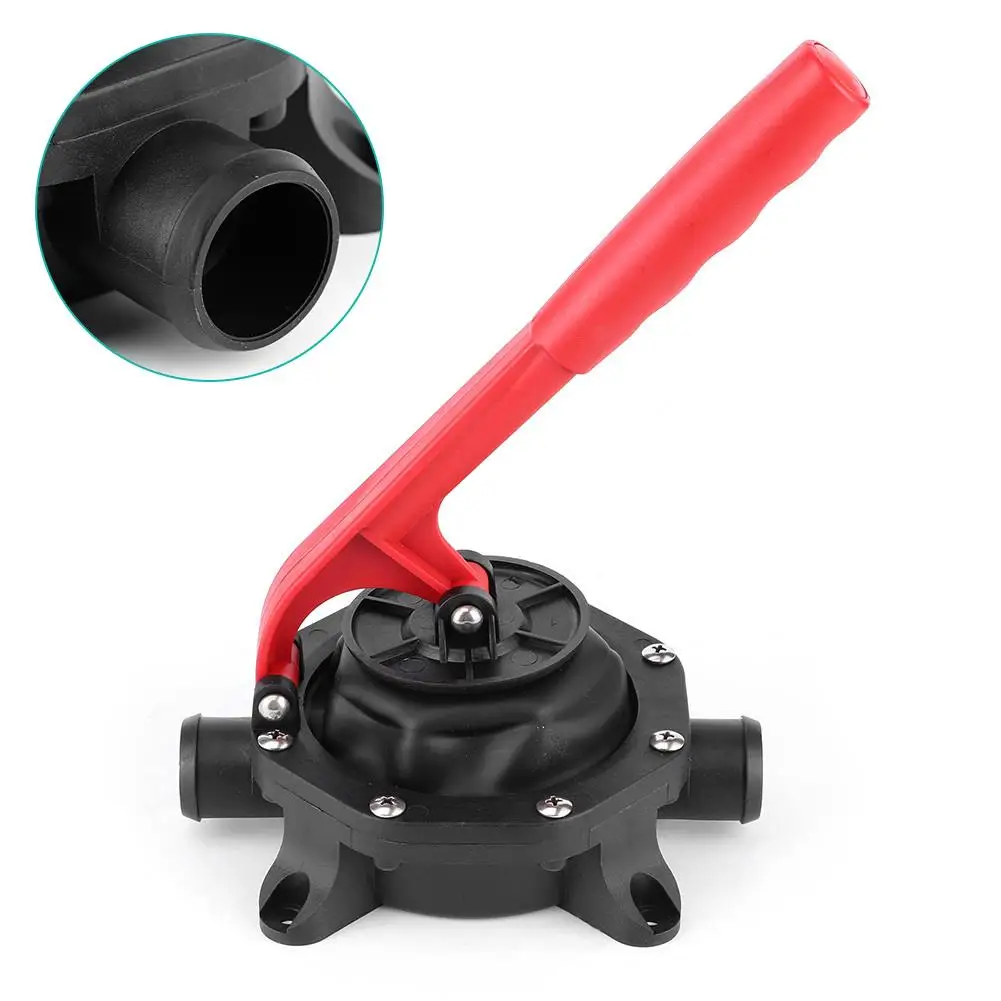 720GPH Manual Bilge Pump Hand Tools Water Transfer Diaphragm Self-Priming Pump for marine Boat Manual Pump Accessory