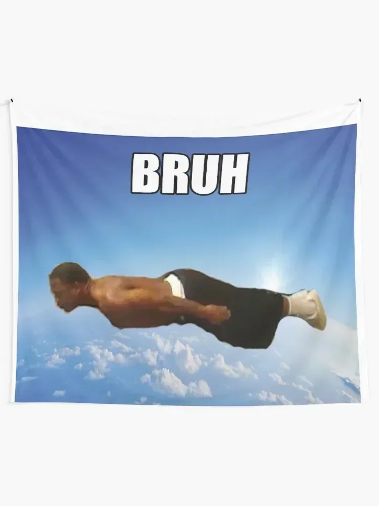 Bruh Dude Tapestry Decorative Wall Room Decorations Aesthetic Home Decoration Cute Decor Tapestry