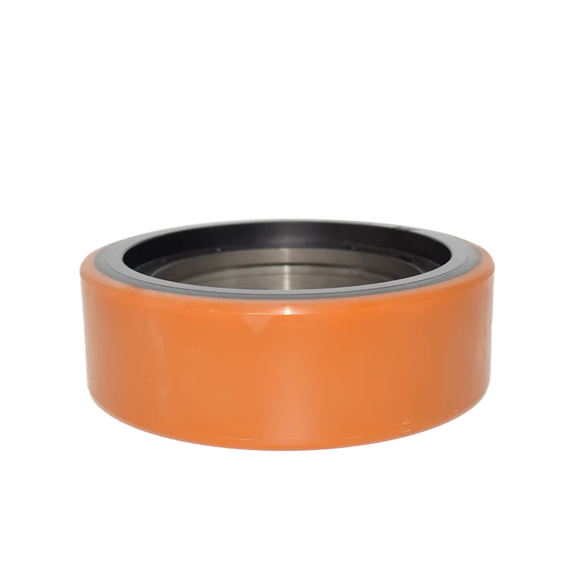China Made 220*70(10holes) PU Drive Wheel for Forklift Truck - Industrial Rubber Wheel with 10 Holes