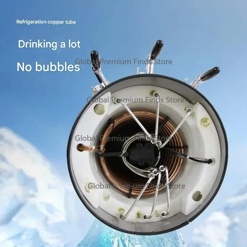 D7272 60L Compact Counter Top Beer Cooler Dispenser Kegerator Machine Mini Kegerator for Pub - Efficient Beer Serving System