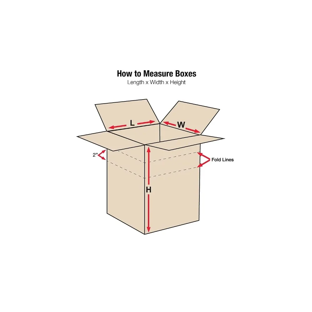 صناديق بريد بيضاء متعددة العمق للكتب، 100-9، 5/8 × 6 5/8 × 1 1/4 بوصة، تغليف شحن متين