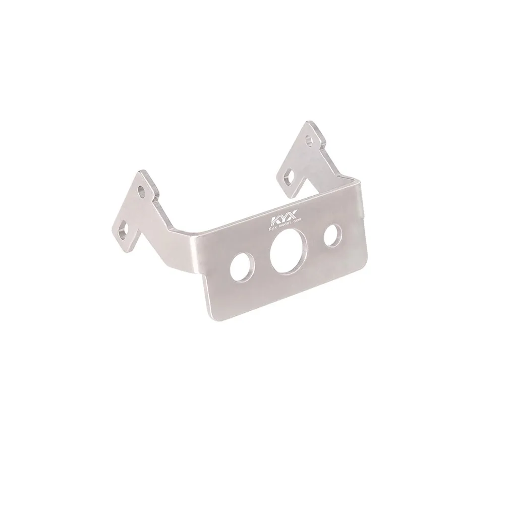 Modelo de simulação KYX carro Traxxas 1/18 Land Rover protetor frontal de aço inoxidável