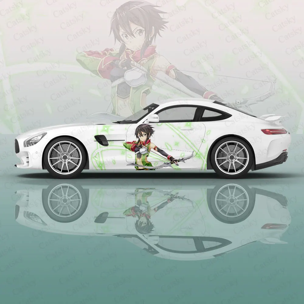 Sword Art Online Car Body Stickers Itasha Vinyl Car Side Decal Sticker Car Body Sticker Car Decor Stickers Car Protective Film