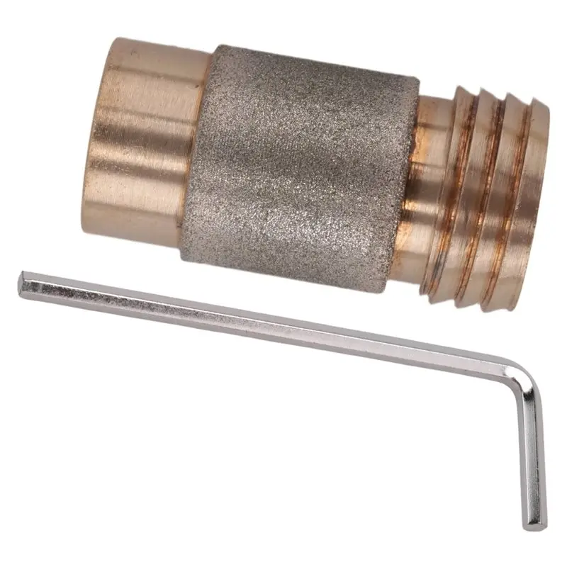 A67P-5/8 Inch Grinding Head Helix Copper Bit Grinding And Polishing Glass Ceramics Helix Copper Bit MCBL