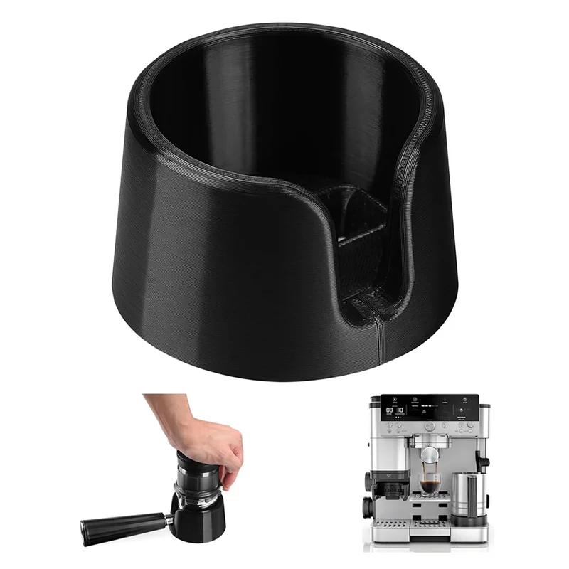 AT63-Coffee Tamper Base For ES601 Compatible Portafilter Support Stand, Improves Stability And Extraction, Anti-Slip Base
