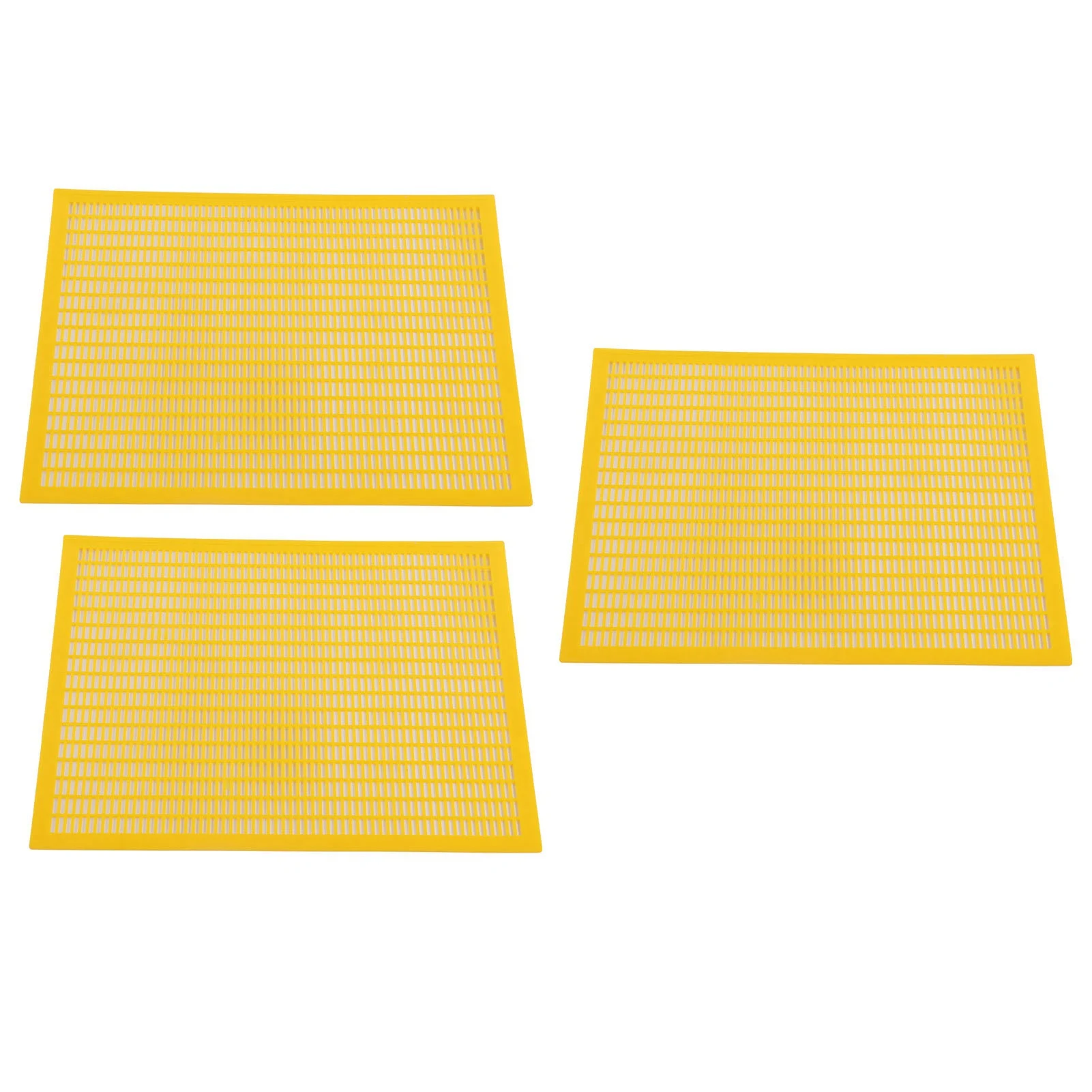 Plastic Bee Queen  Excluder Trapping Grid Net Tool Beekeeping Separated Bee Queen Board Yellow Beekeeping Tool Beehive Partition