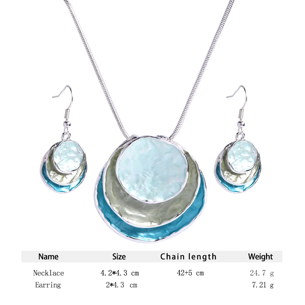 New in Necklace Circular Pendants Layered Aesthetic Decoration Choker Beauty Jewelry Trend Christmas Elegant Necklaces for Women