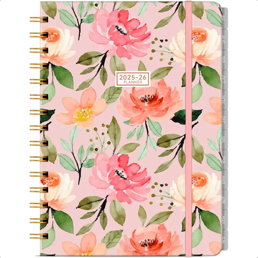 

Planner 20252026 Planner Weekly and Monthly Jul. 2025 Jun. 2026 Hardcover Calendar Planner 20252026 for Women Spiral Bound Inne