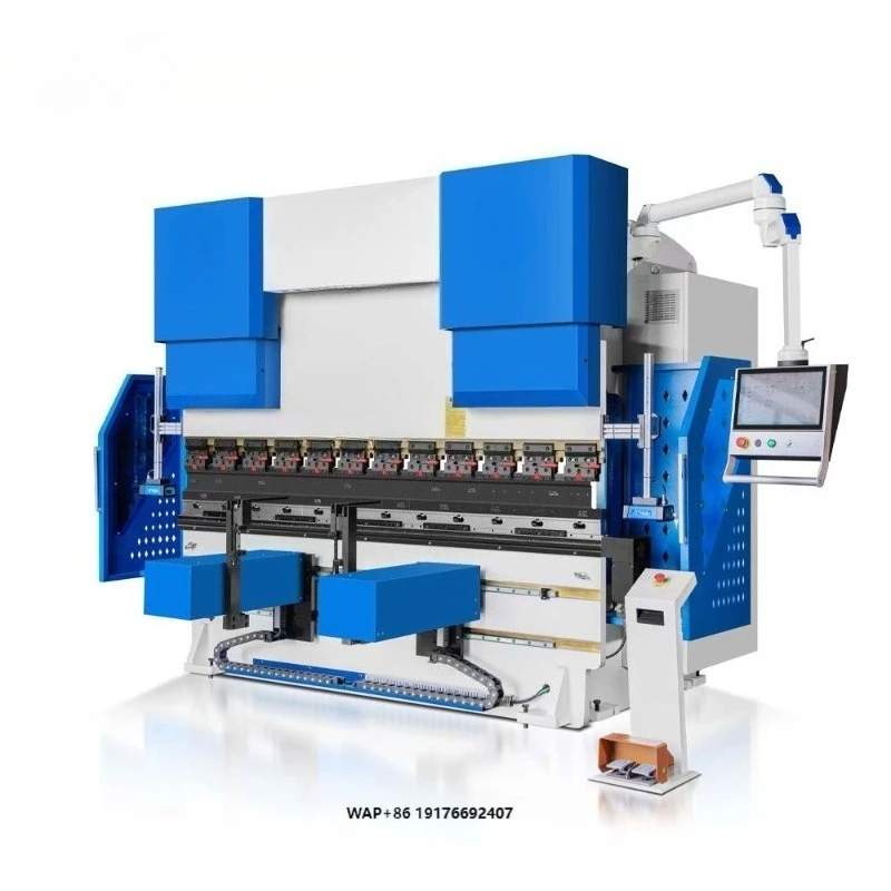 Hot Sale WE67K 80T 2500mm Fully Automatic 8-axis Pure Electric Servo Press Brake Machine Equipped Front Positioning