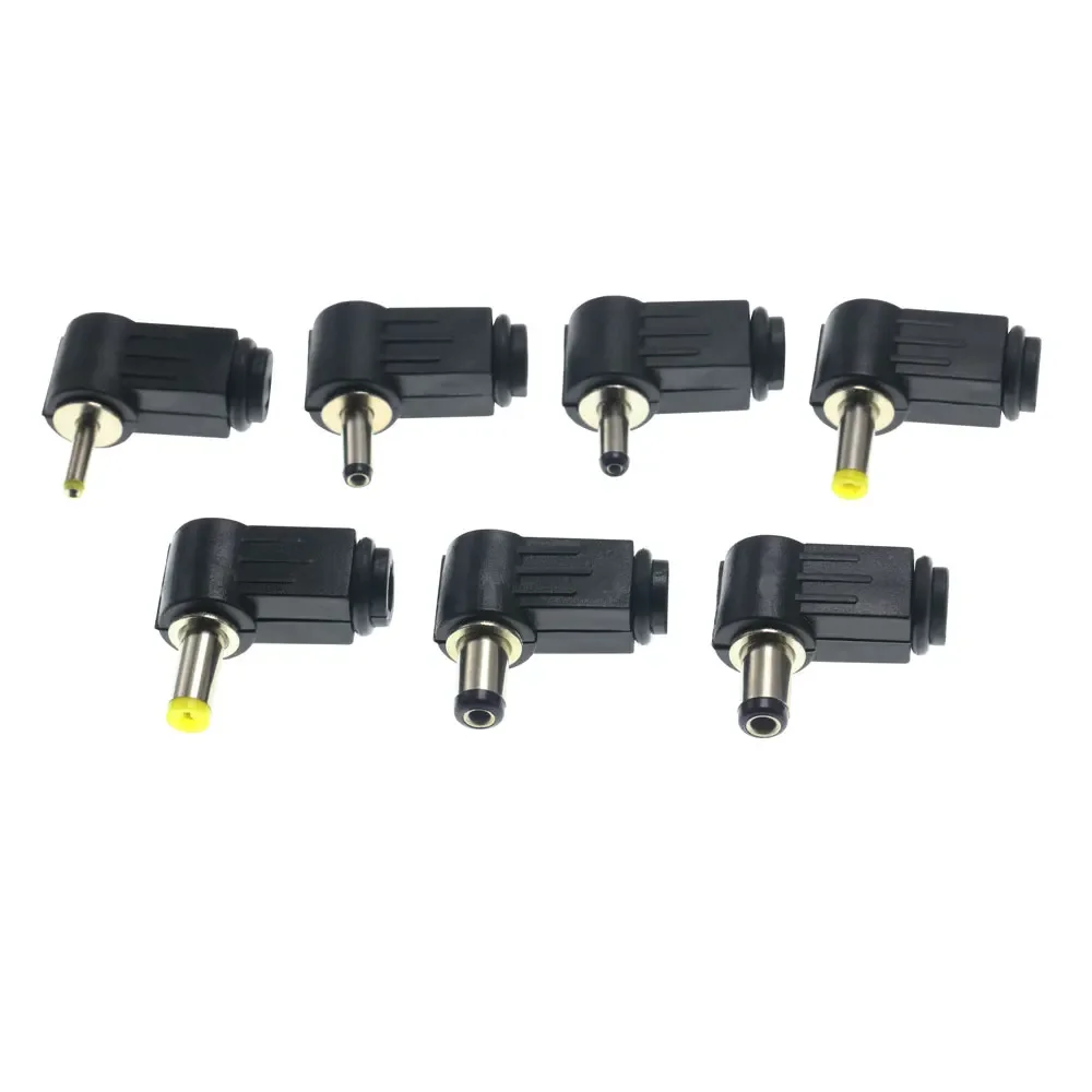 5.5x2.1/2.5mm dc macho jack adaptador de tomada de alimentação 2.5x0.7mm 3.5x1.1/1.3 4.0/4.8x1.7mm 6.3*3.0mm macho jack soquete conector de áudio