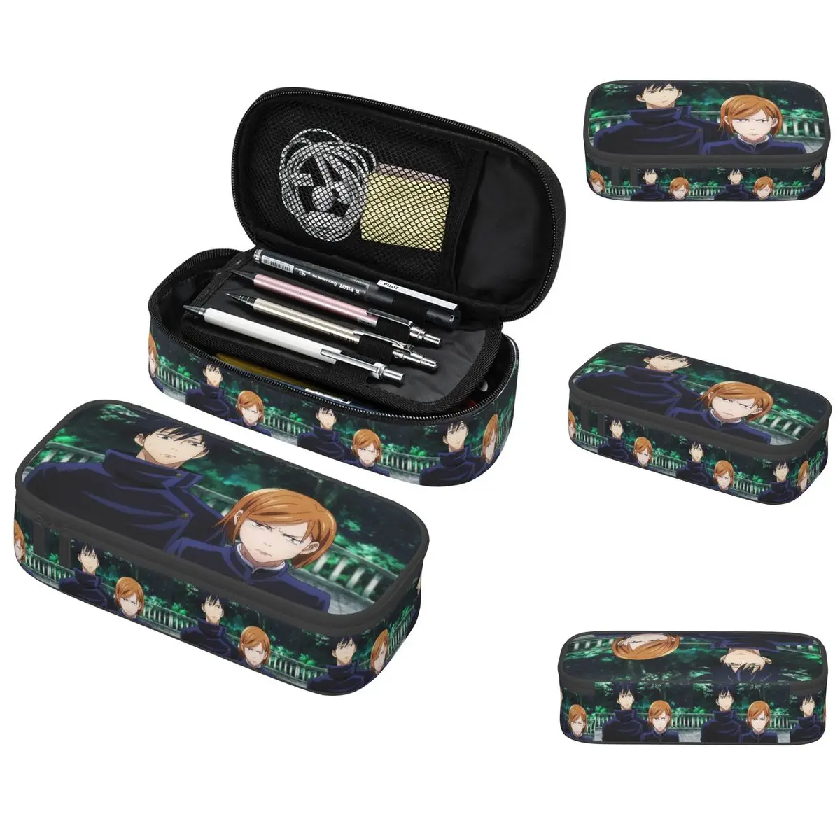 

Megumi Besto Friendo Jujutsu Kaisen Sukuna аниме пенал для школы коробка для ручек сумка для карандашей канцелярские принадлежности держатель для ручек сумка