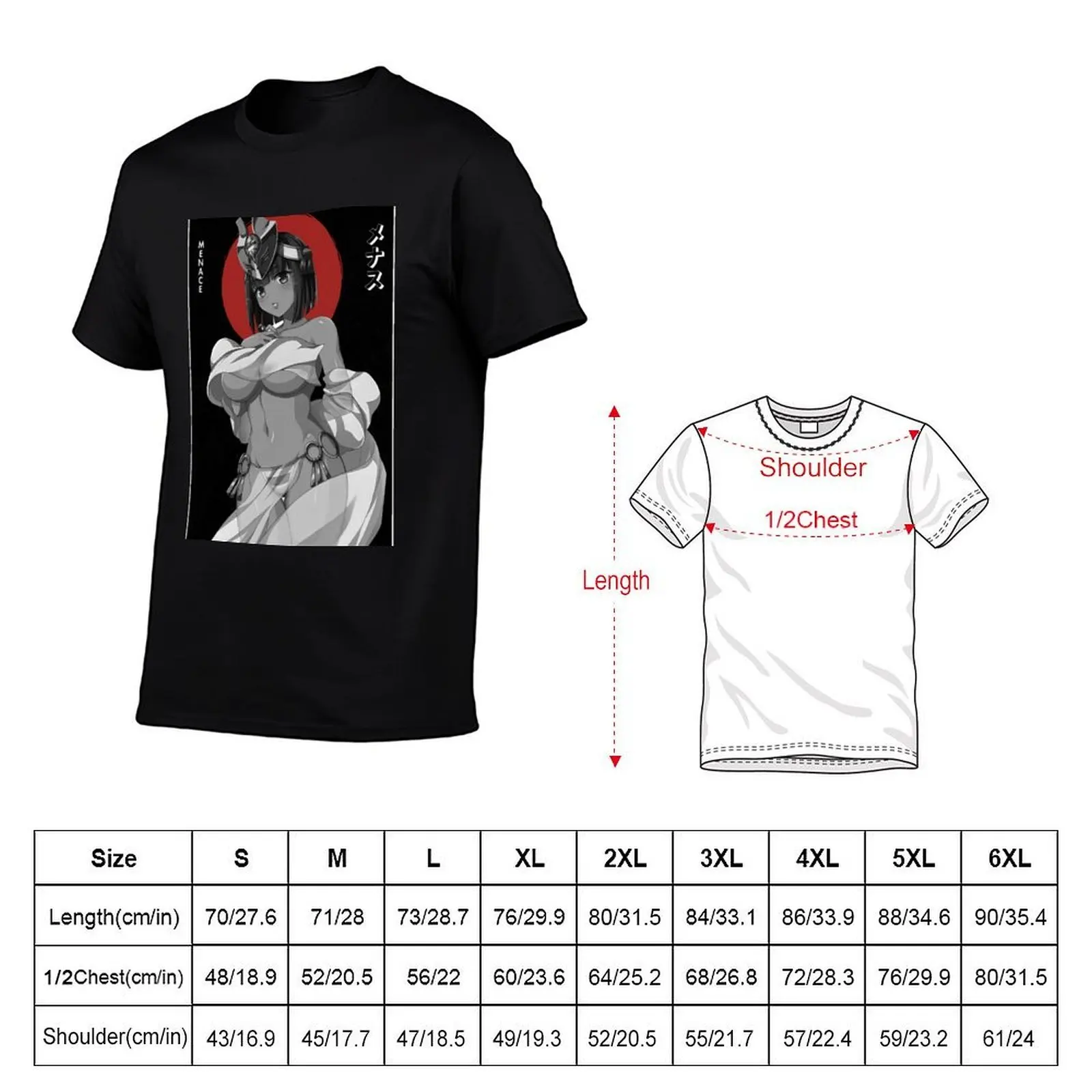 Menace QB Simple Black Red and White T-Shirt man t shirt designer graphic t shirts for man T-Shirt