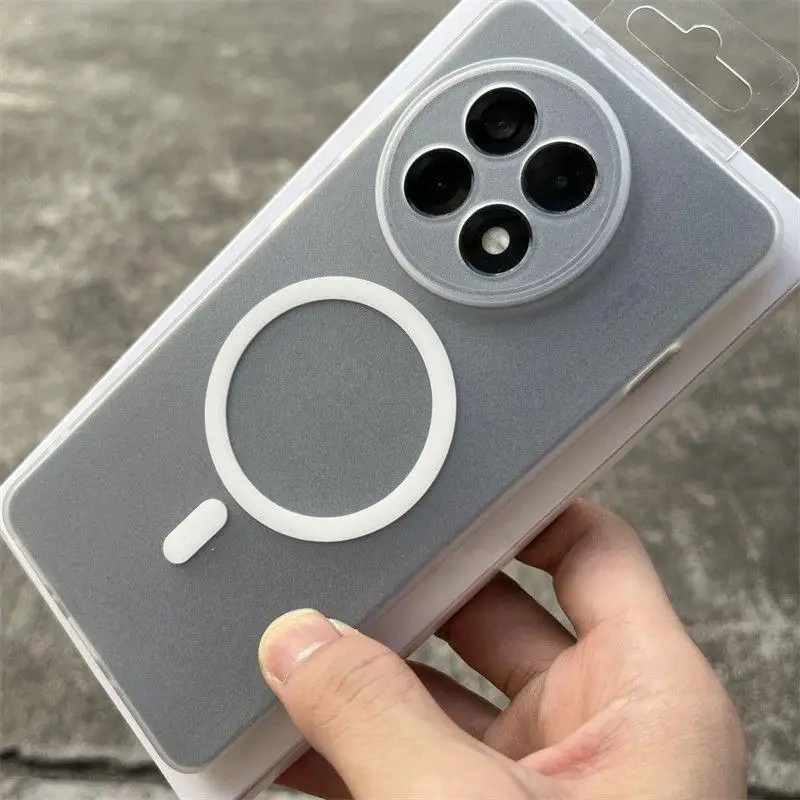 واضح درع ل Magsafe حافظة هاتف مغناطيسية لهاتف OnePlus 15 13 13T 12 R Ace 6 5 3 V 2 Pro ماتي شفافة غطاء شحن لاسلكي