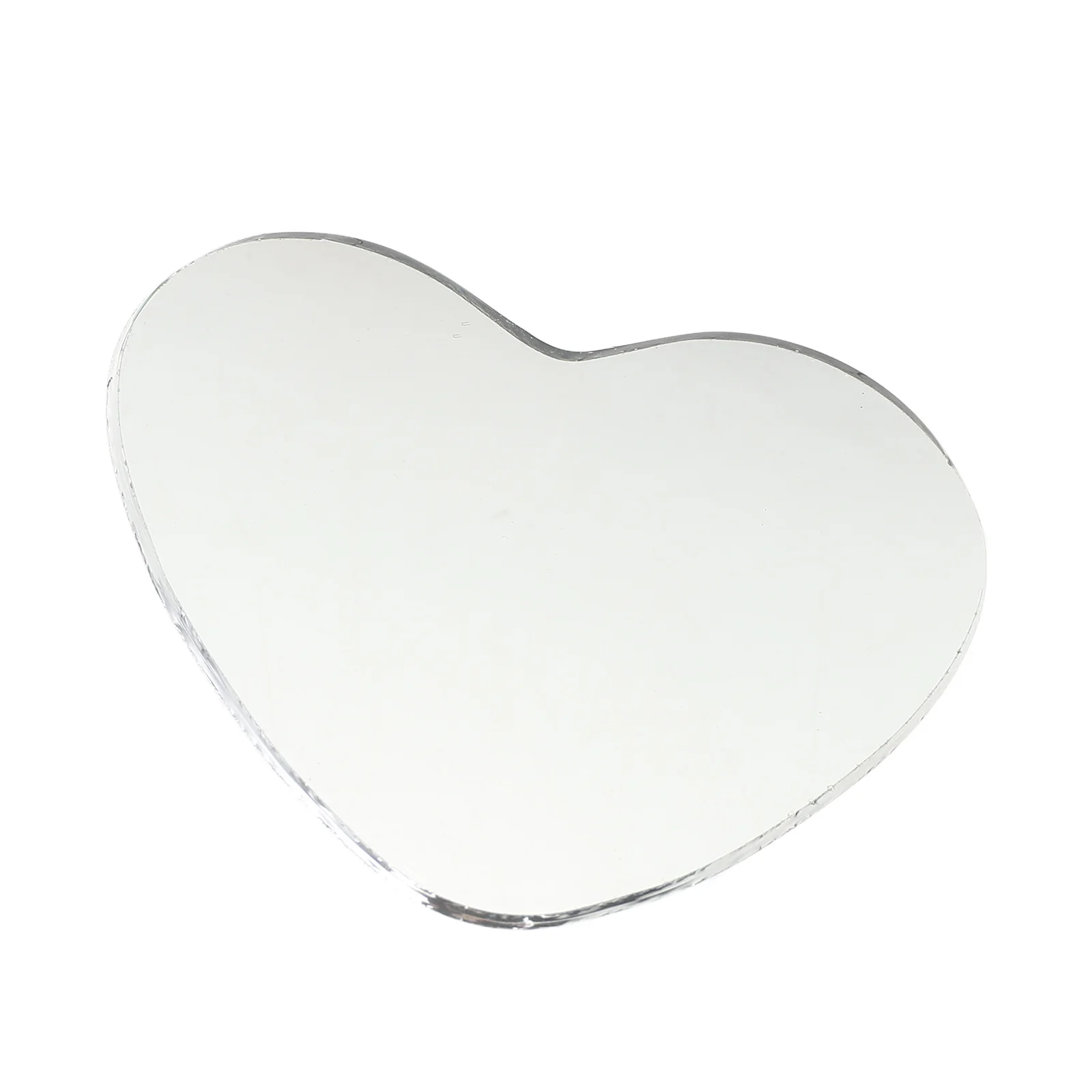 

1Pair Car Interior Blind Spot Mirror Wide Angle Convex Heart Design Rearview Mirror Universal -on Auxiliary Reverse