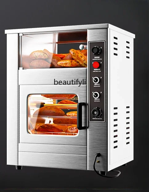 

Roasted sweet potato machine Commercial oven Roasted pears, sweet potatoes, corn Automatic electric heating furnace Street stall