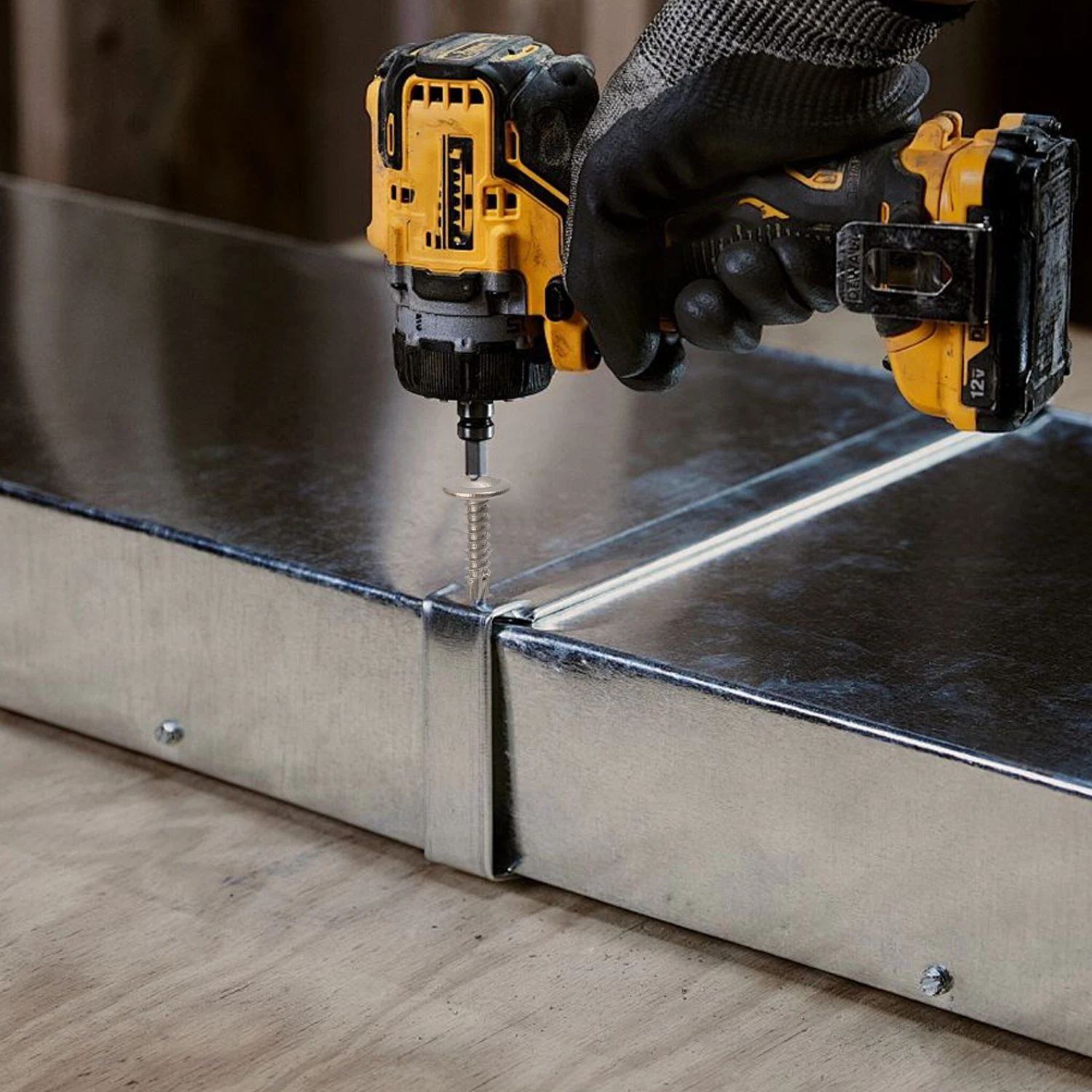 200–20 Stück Edelstahl-Kreuzplattenkopf-Bohrschwanzschrauben, großer flacher Kopf, selbstschneidende Kreuzschlitzschraube, Befestigungselemente, Hardware, DIY