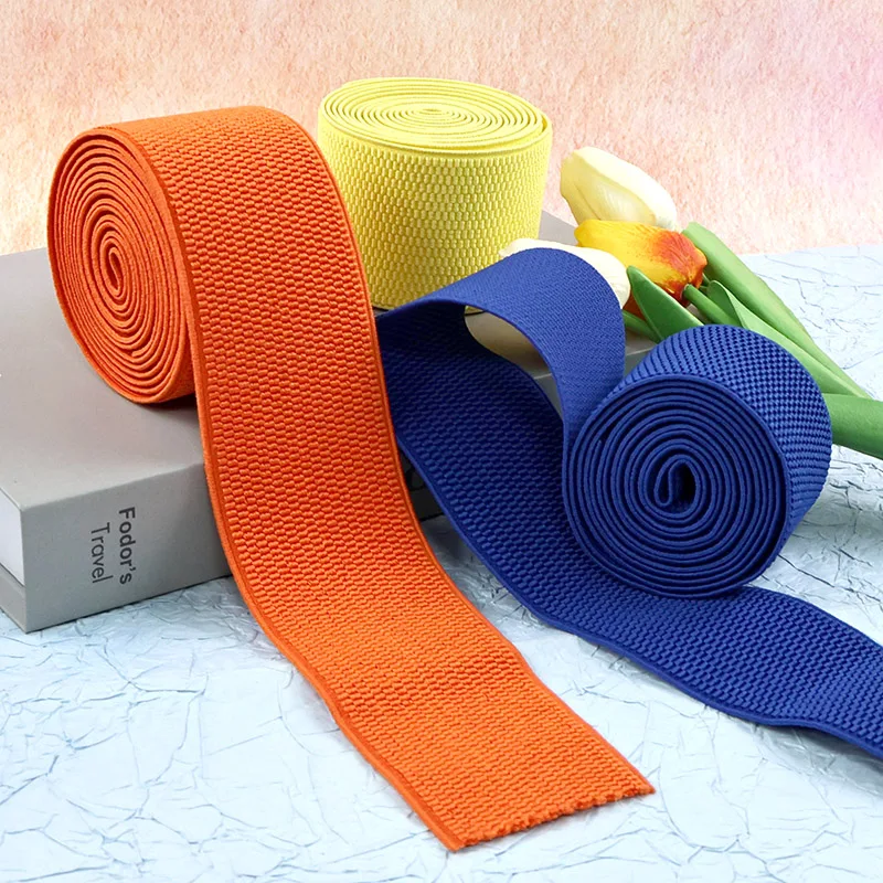 2Meters 60mm Elastic Bands Pant Waist Rubber Band Underwear Belt Elastics Webbing Tape Waistband DIY Clothes Sewing Accessories
